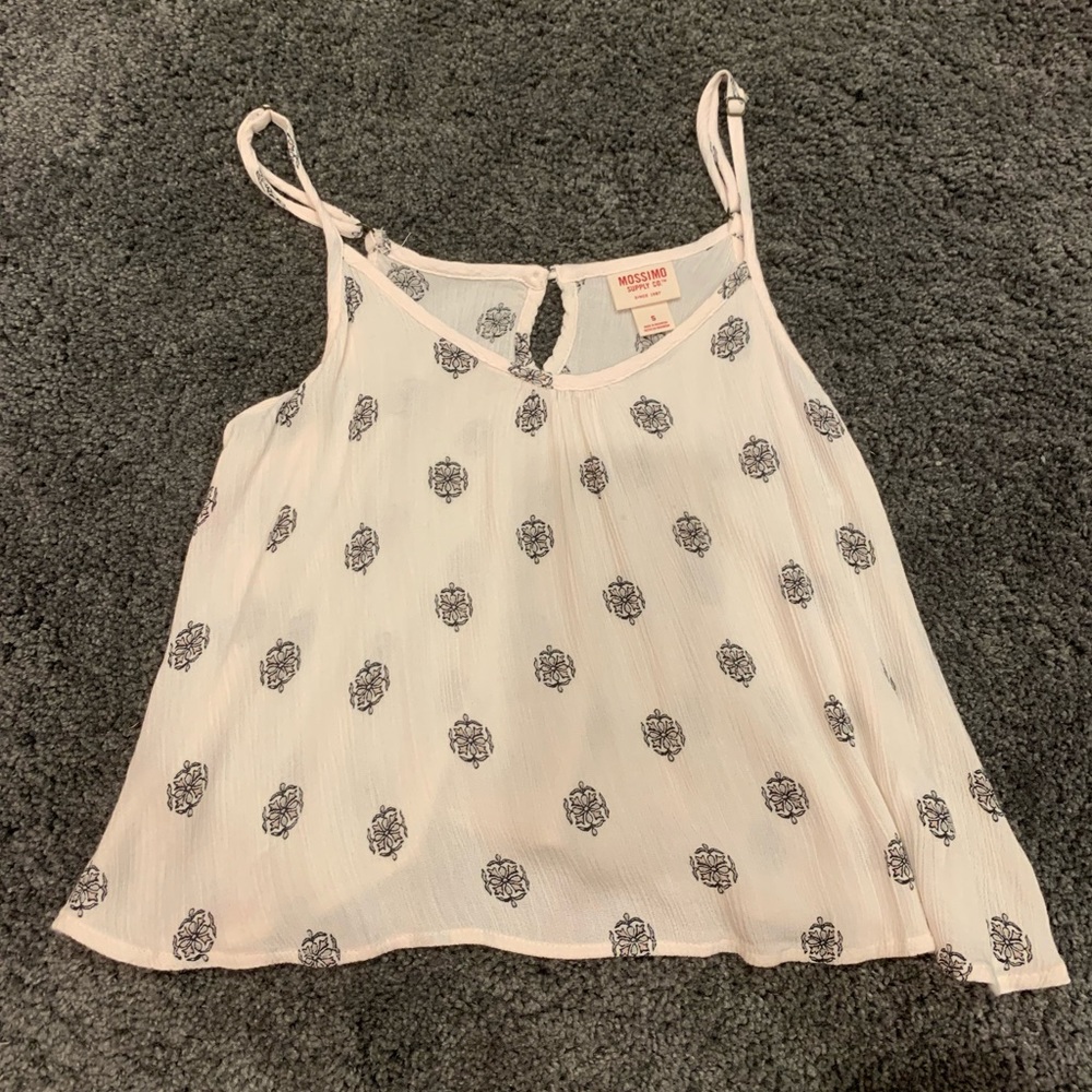Patterned Crop Top